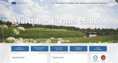 Desktop Screenshot of marttila.fi